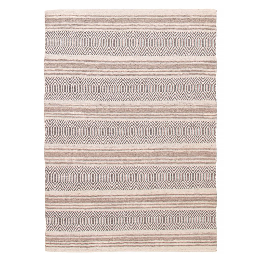 Nevada Grey Kilim 5'1" x 7'4" - 5'1 x 7'4