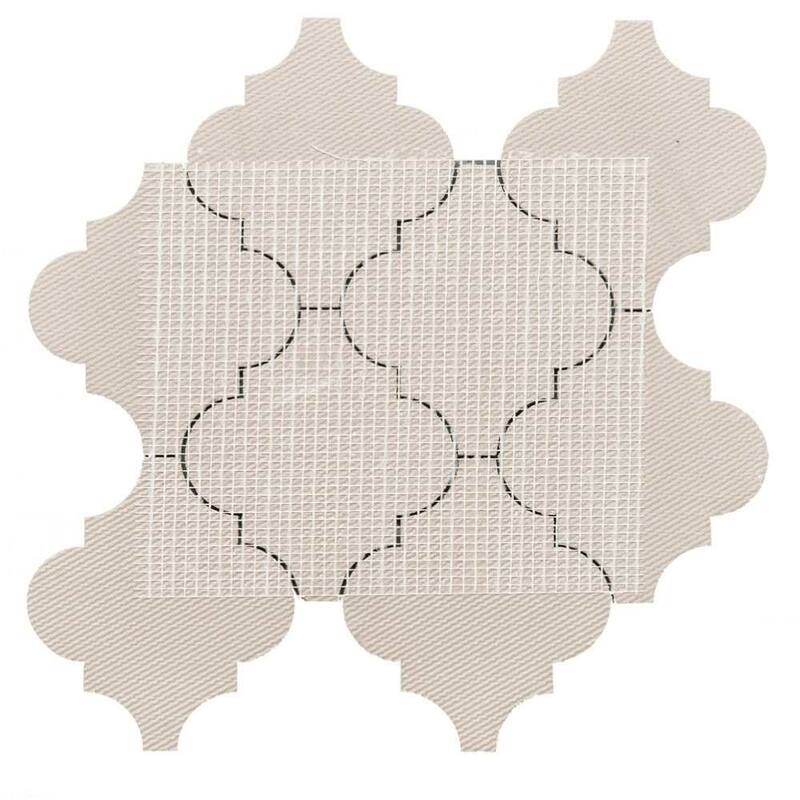 The Tile Life Stately Arabesque 11x12 Porcelain Floor, Wall & Backsplash Tile