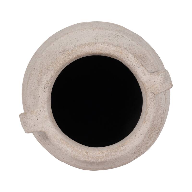 Sagebrook Home Artisan-inspired Ceramic Vase, Exquisite Earthen Variant, Perfect for Home Decor Enthusiasts