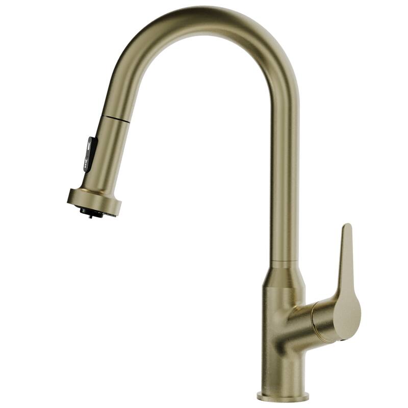 Karran USA KKF250 Scottsdale 1.8 GPM 16-1/8" Single Hole Kitchen - Spot-Free Champagne Bronze