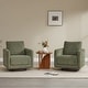 preview thumbnail 69 of 67, Spruce & Spring Rebecca Swivel Accent Chair Armchair with Back Cushion