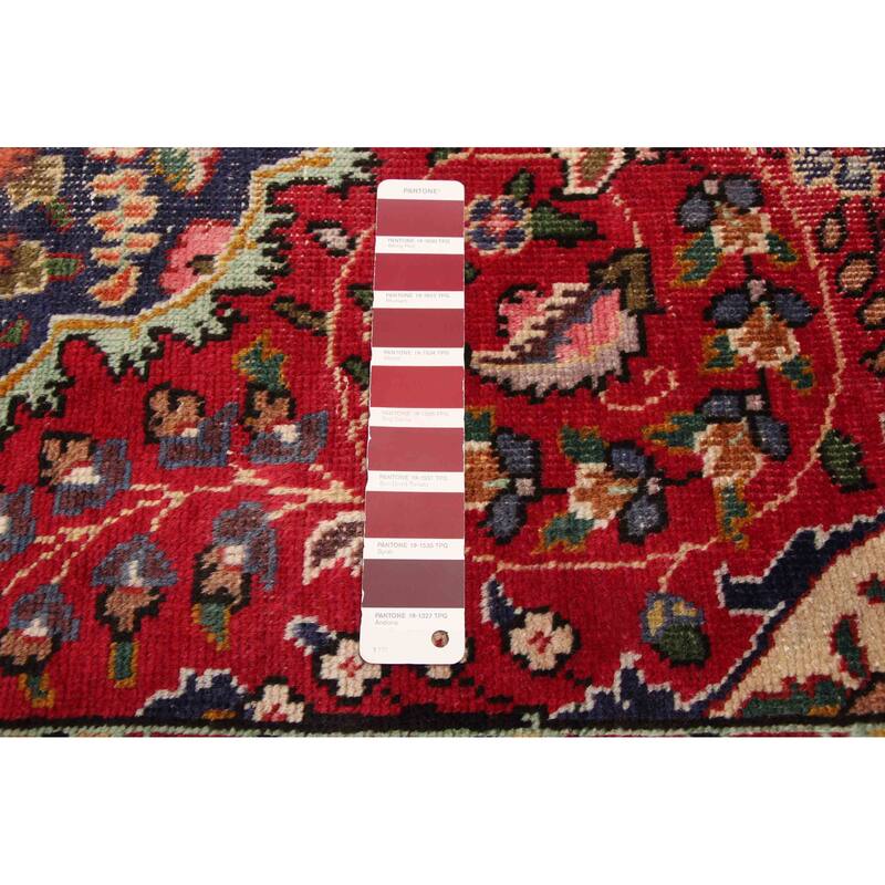ECARPETGALLERY Hand-knotted Andelz Red Wool Rug - 3'3 x 4'7