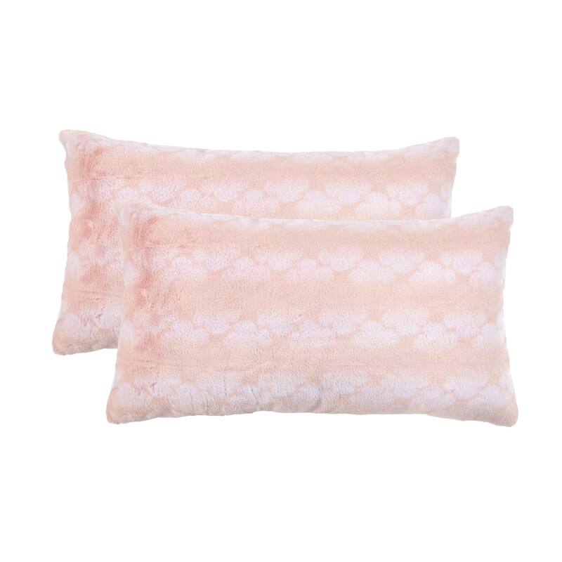 Serenta Ballys FauxFur 2 Piece Pillow Shell Set