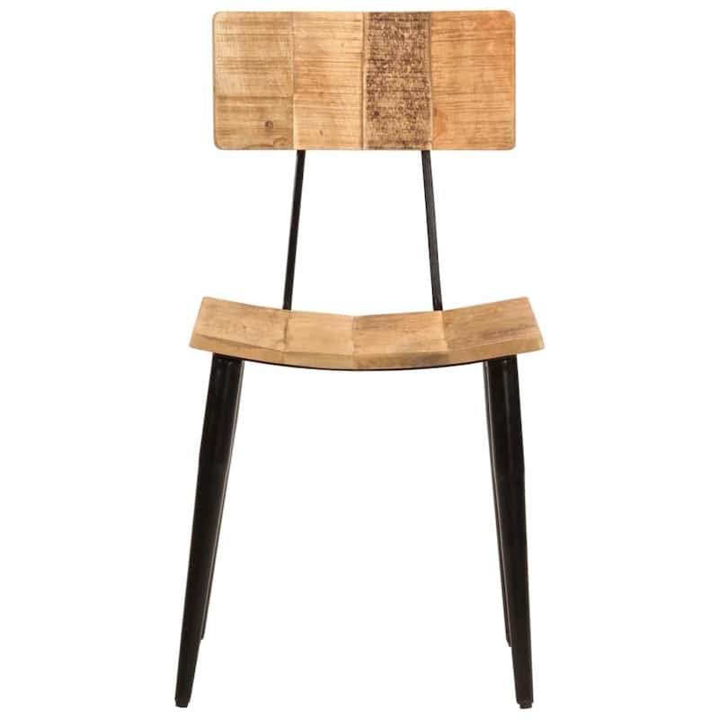 vidaXL Dining Chairs 2/4 pcs Solid Reclaimed Wood/Solid Wood Mango