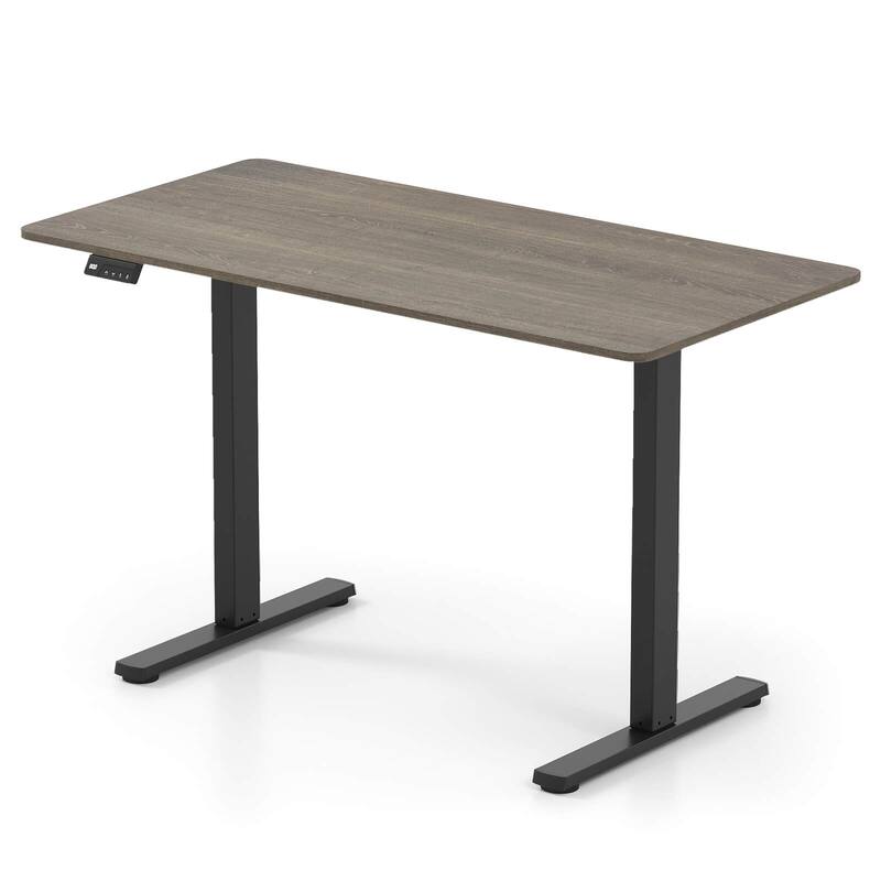 Costway 48” x 24” Electric Standing Desk with LED Display 2 Memory