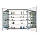 preview thumbnail 48 of 89, Bathroom Medicine Cabinet, Aluminum, Recessed/Surface Mount, Right/Left Hinged, Mirrored Interior