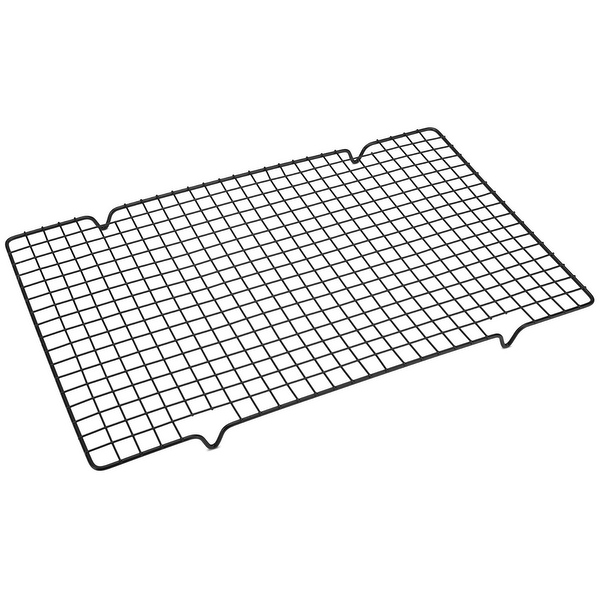 Wilton Nonstick Cooling Baking Rack Grid, Black, 10x16 Inches - Black - Bed  Bath & Beyond - 28675080