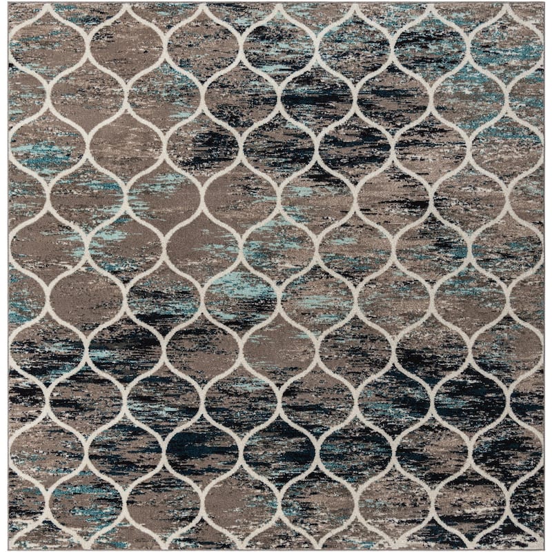 Contemporary Rosilan Collection Area Rug
