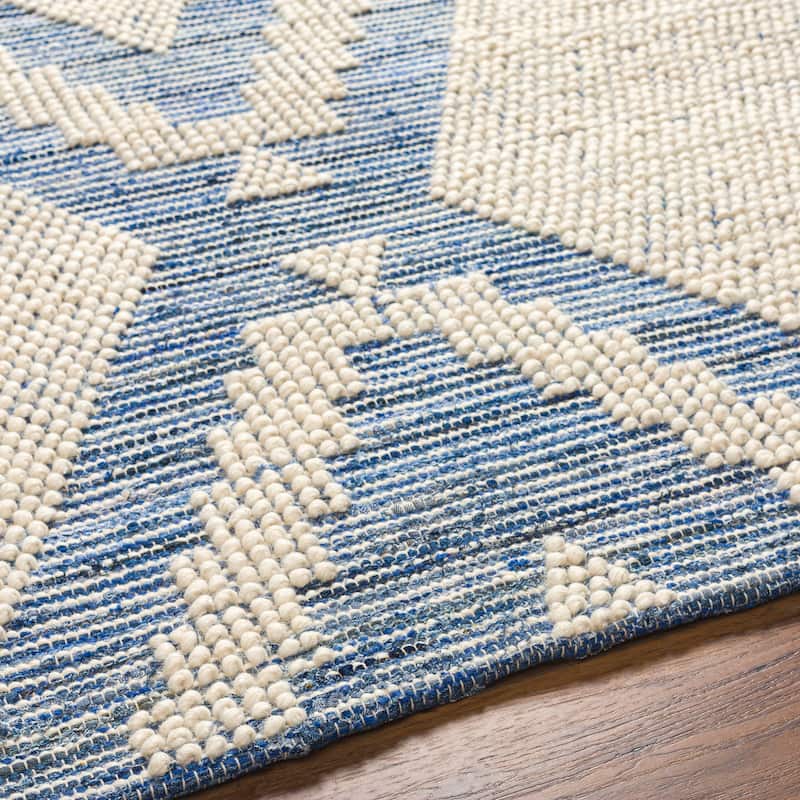 Ragley Handmade Farmhouse Cotton & Wool Area Rug