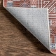 preview thumbnail 17 of 20, Nuloom Tama SpinClean Circle Medallion Machine Washable Area Rug