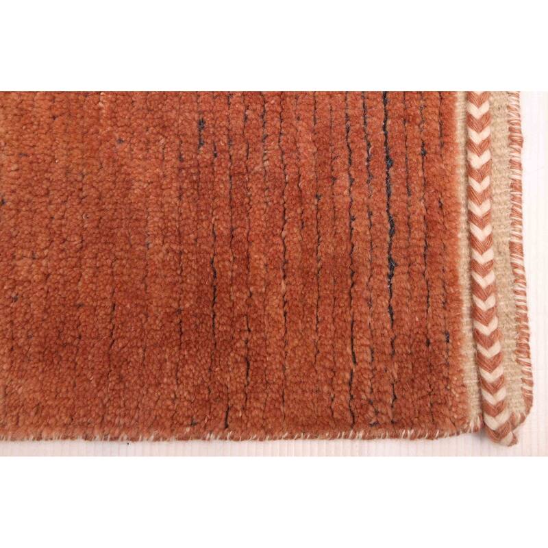 ECARPETGALLERY Hand-knotted Pak Finest Marrakesh Copper Wool Rug - 10'1 x 14'0