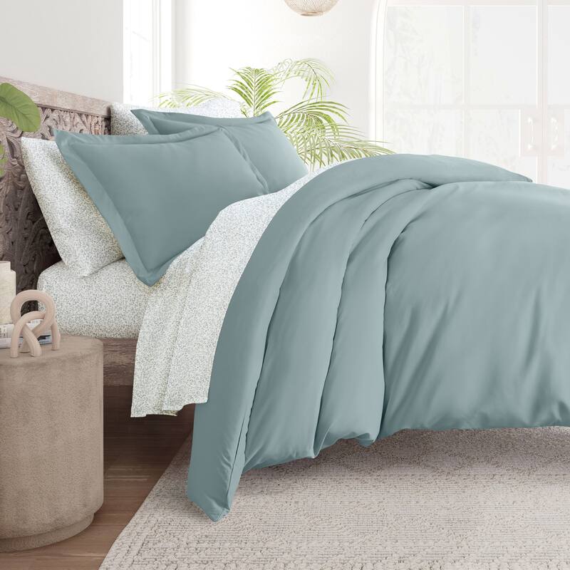 8pc Solid Duvet Bundle