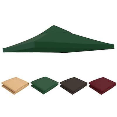 Replacement Gazebo Canopy Top Gazebo Cover Garnden Patio Gazebo Roof - 10' x 10'