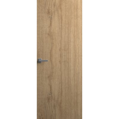 Solid Hidden Door with Handle Planum 0010 Split Wood