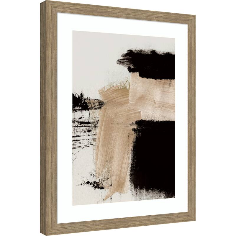 Path by Dan Hobday Wood Framed Wall Art Print