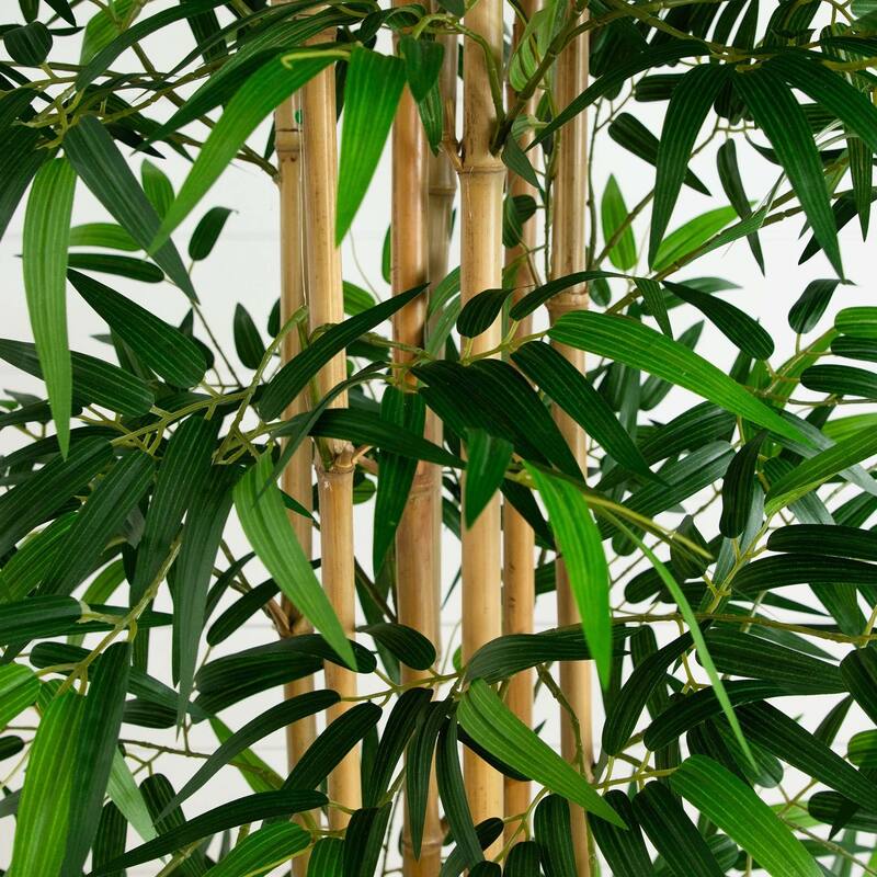 Potted Bamboo Artificial Tree - 11' - Green