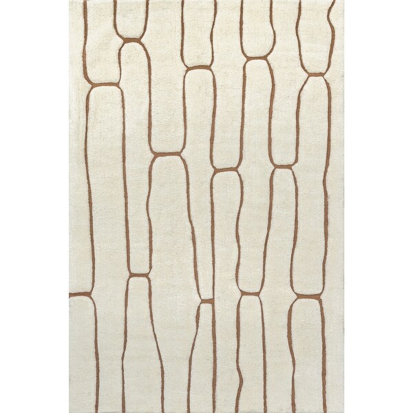 Nazco Abstract New Zealand Wool Area Rug - Bed Bath & Beyond