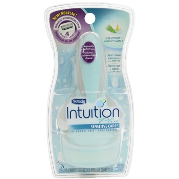 Shop Schick Intuition Plus Razor Sensitive Care 1 Each ...