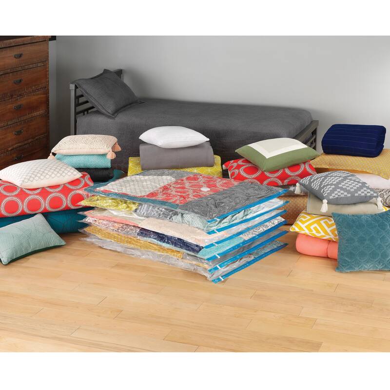 Whitmor Jumbo Spacemaker Vacuum Cubes - Set of 2
