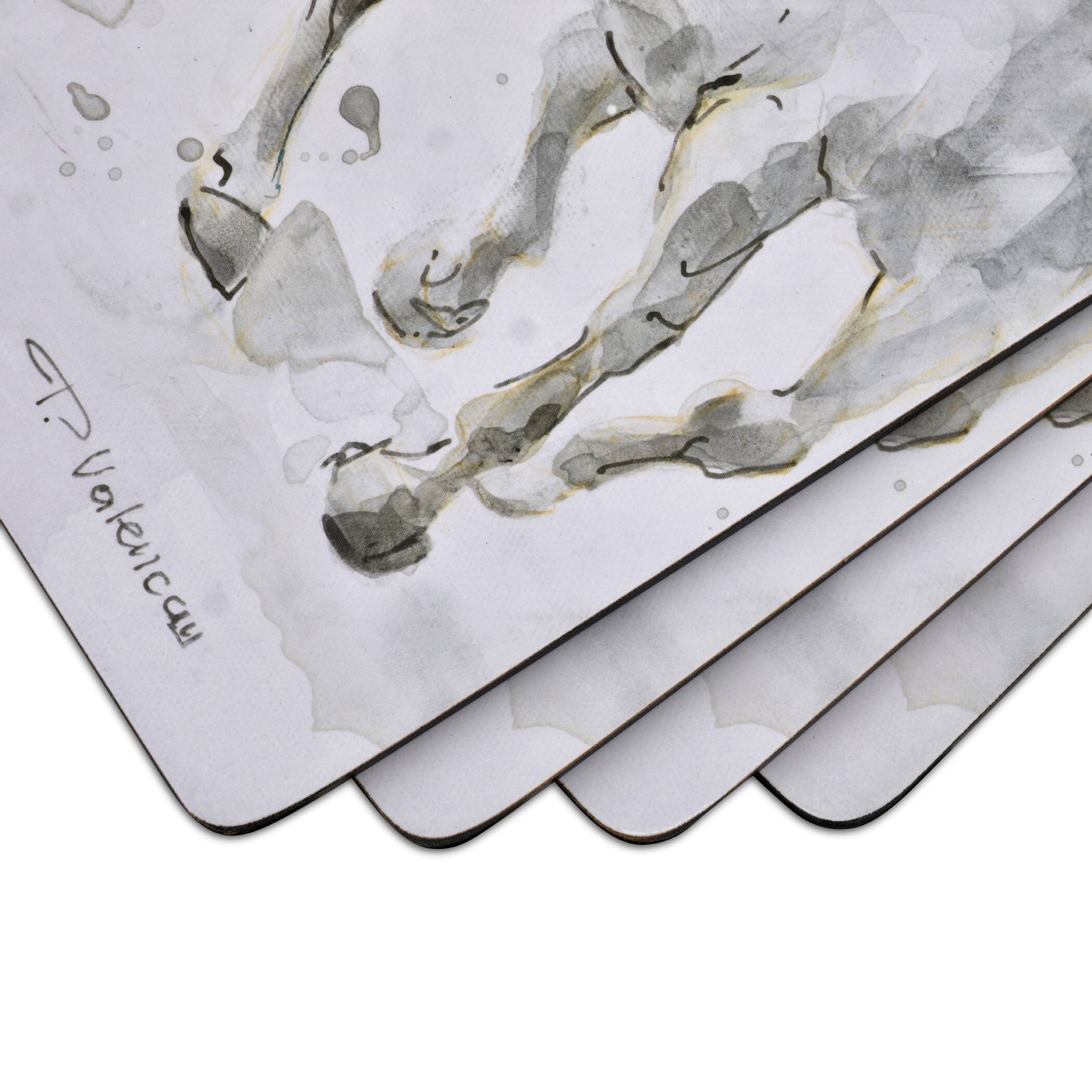 Pimpernel Spirited Horses Placemats Set of 4 15.7 inches x 11.7 each