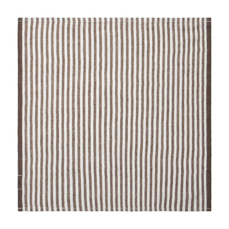 Caravan Ticking Stripe Napkins - Set of 4