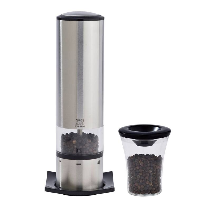 Peugeot 27162 Elis Sense U-Select Touch-Operated Electric Pepper Mill - Stainless Steel