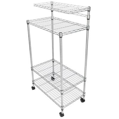 4 Layer Adjustable Kitchen Bakers Rack Shelf