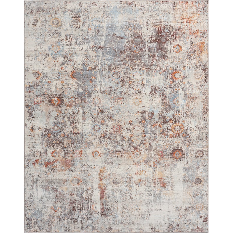 Sky/Vintage Earth Transitional Area Rug