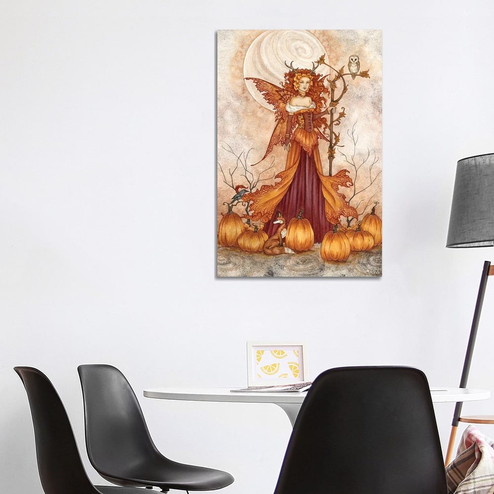 iCanvas "Pumpkin Queen" by Amy Brown Canvas Print