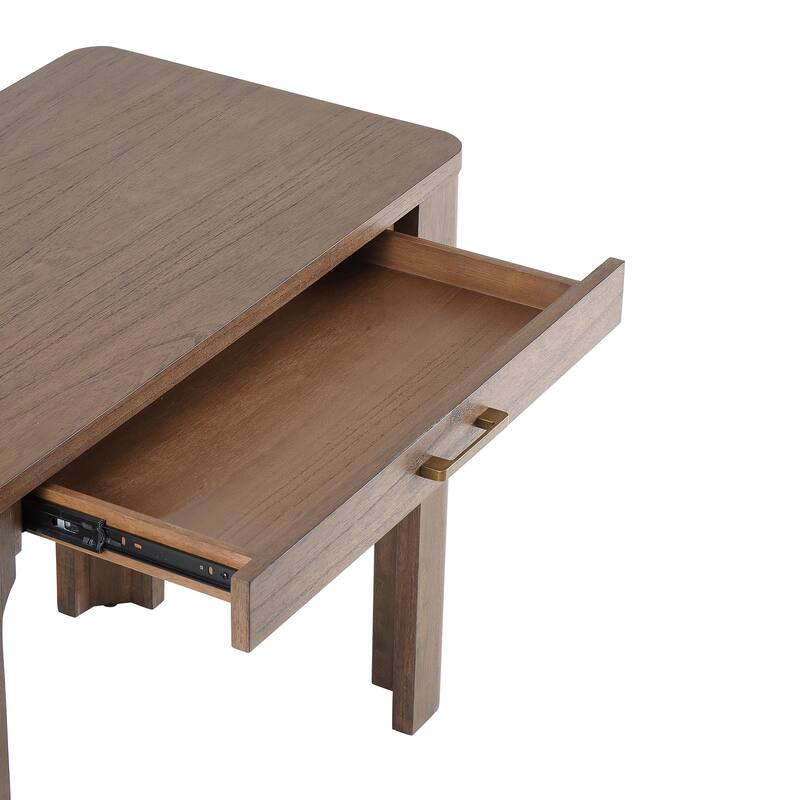 NPD Furniture Trevin Wooden Writing Desk with Drawer