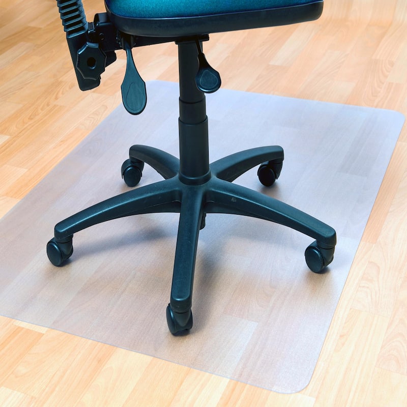 Floortex® Ecotex® BioPVC Eco Friendly Carbon Neutral PVC Chair Mat for Hard Floors - 46" x 60"