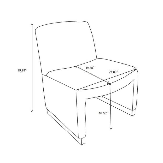 24.8'' Wide Modern Comfy Accent Chair with Wood Legs and Soft Fabric Seat