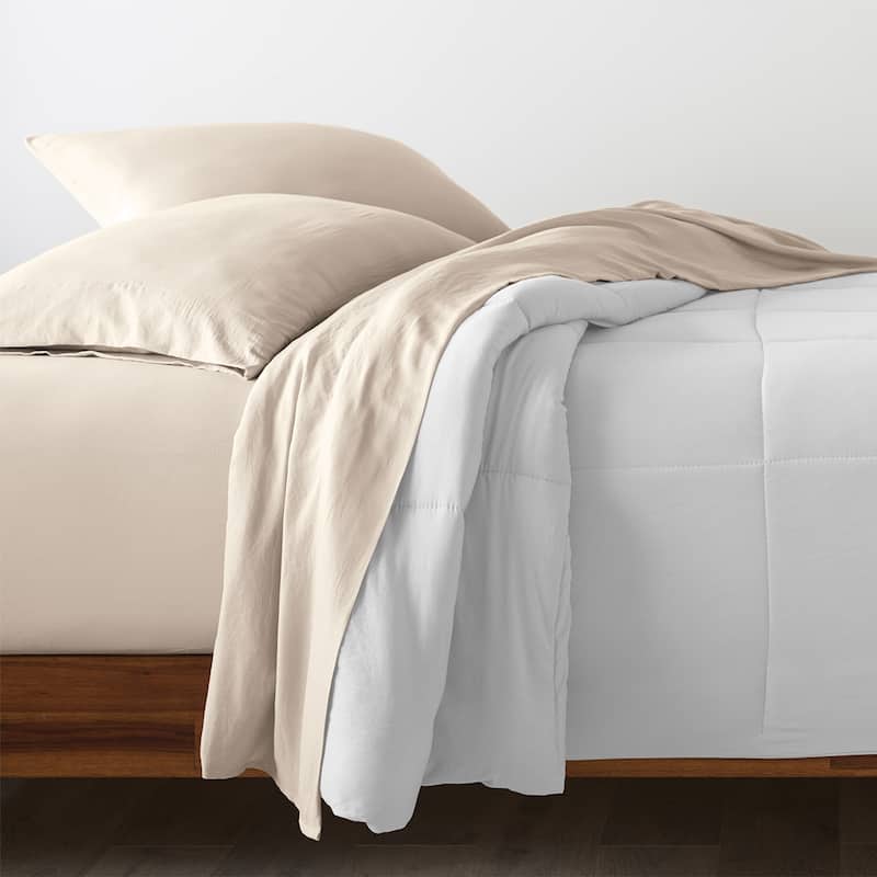 100% Cotton Percale Cool and Crisp Deep Pocket Sheet Set
