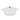 BergHOFF Neo Cast Iron 8qt. Oval Dutch Oven 13" with Lid, White