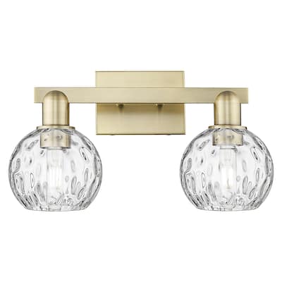 Innovations Lighting 716-2W-10-17 Athens Water Glass Vanity Athens