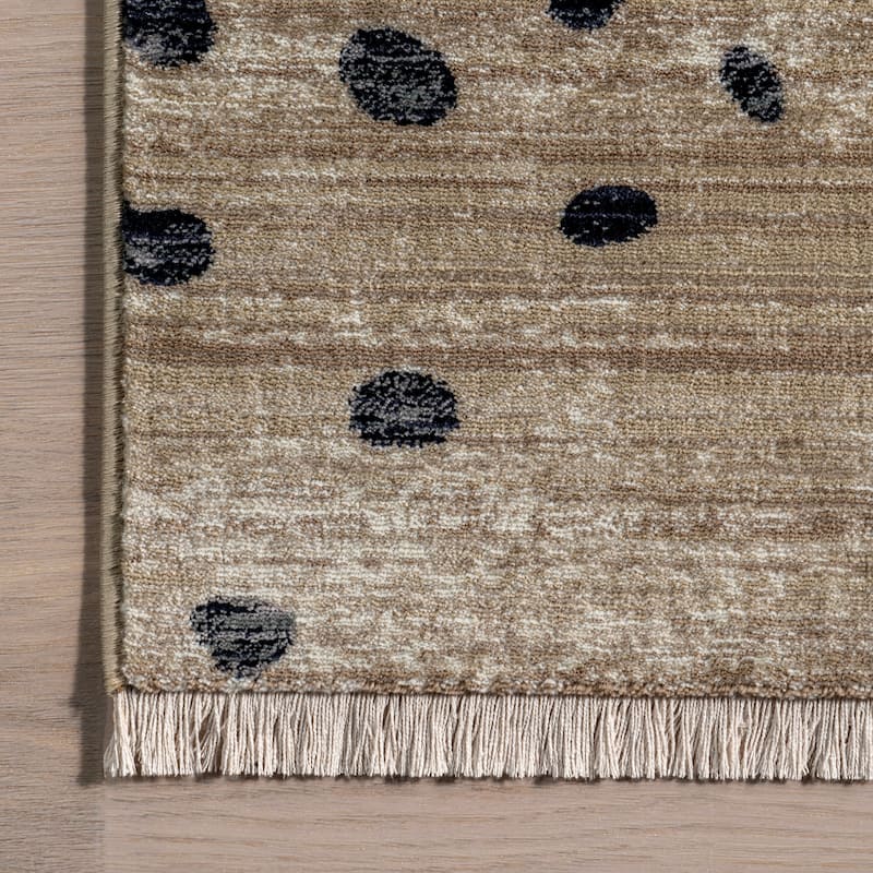 Manaslu Sunrise Fringed Area Rug