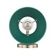 preview thumbnail 3 of 1, Yep by Golden Lighting Orwell 1-light Vanity in Aged Brass and Pine Green shade
