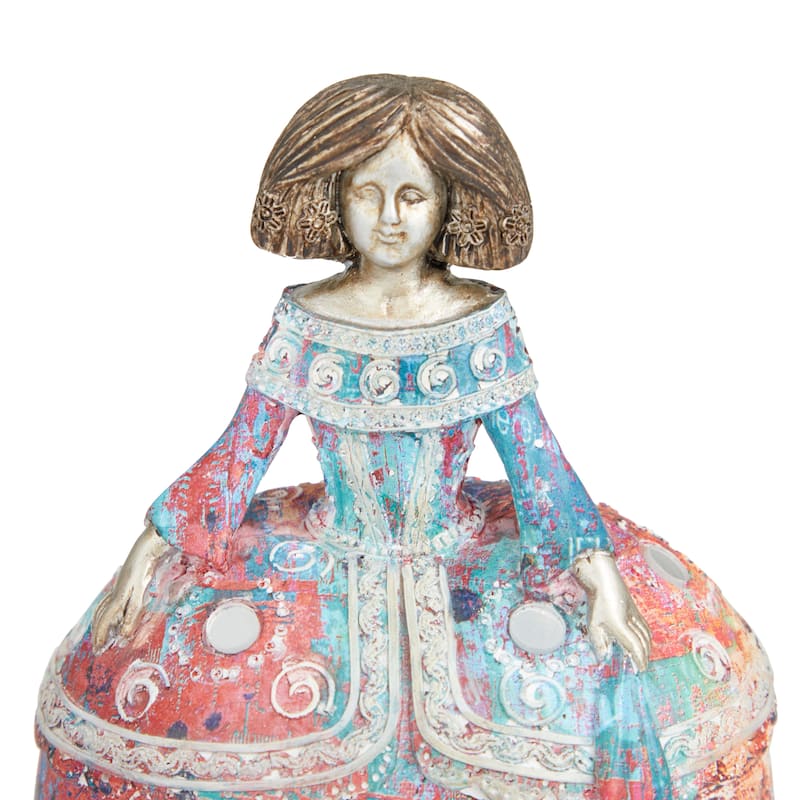 Multi Polystone Tuscan Sculptures (Set of 2)