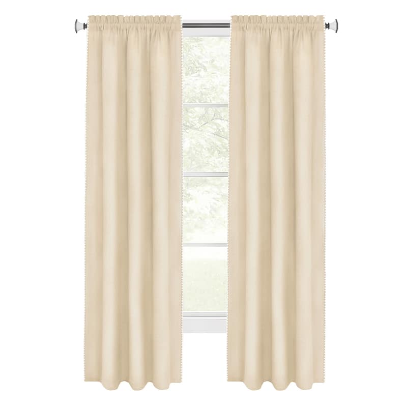 Kendal Rod Pocket Window Curtain Panel
