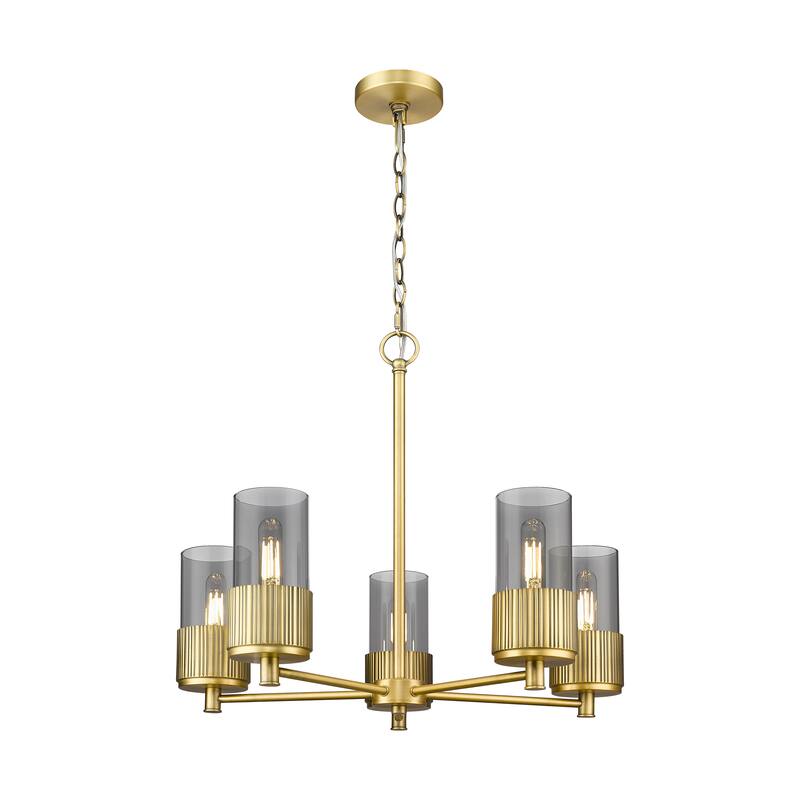 Innovations Lighting Bolivar - 5 Light 7" Chain Hung Chandelier.