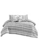 preview thumbnail 17 of 19, Wellco Bedding Comforter Set Bed In A Bag - 7 Piece Luxury POLLY yarn dyed Bedding Sets - Oversized Bedroom Comforters