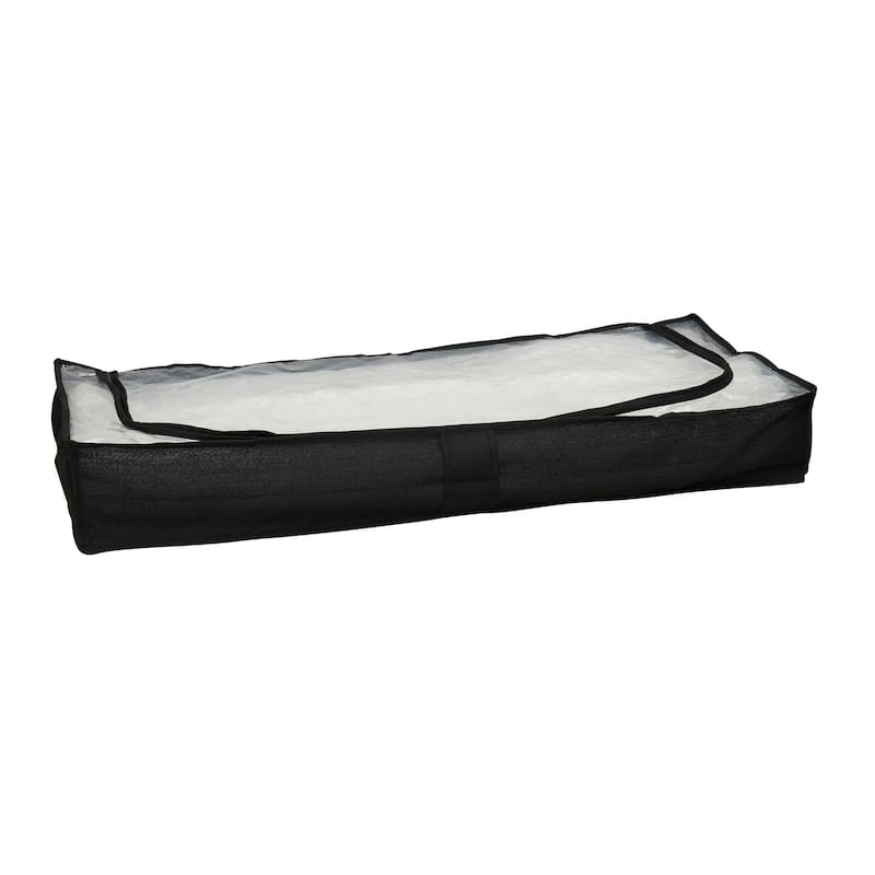 Household Essentials Underbed Storage Bag - N/A - Black