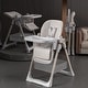 preview thumbnail 25 of 27, Portable Adjustable Baby High Chair, Infant Feeding Seat with Safety Belt, Silent Lockable Wheels & Easy-Clean, 0-6 Years