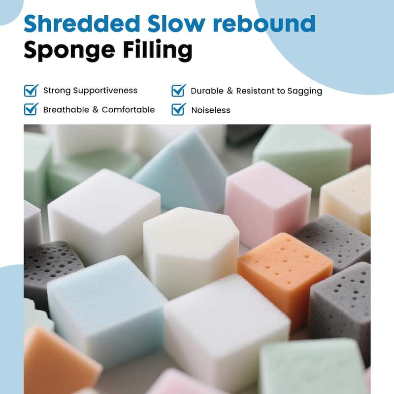 Folding Sofa Bed, Convertible Sleeper Chair, Foldable Mattress, Portable Fold Out Chair Bed Comfy Floor Sofa Lounge