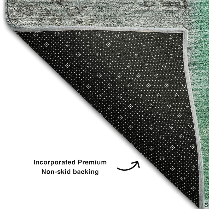Premium Washable Super Soft Vintage Global Mayfield Rug