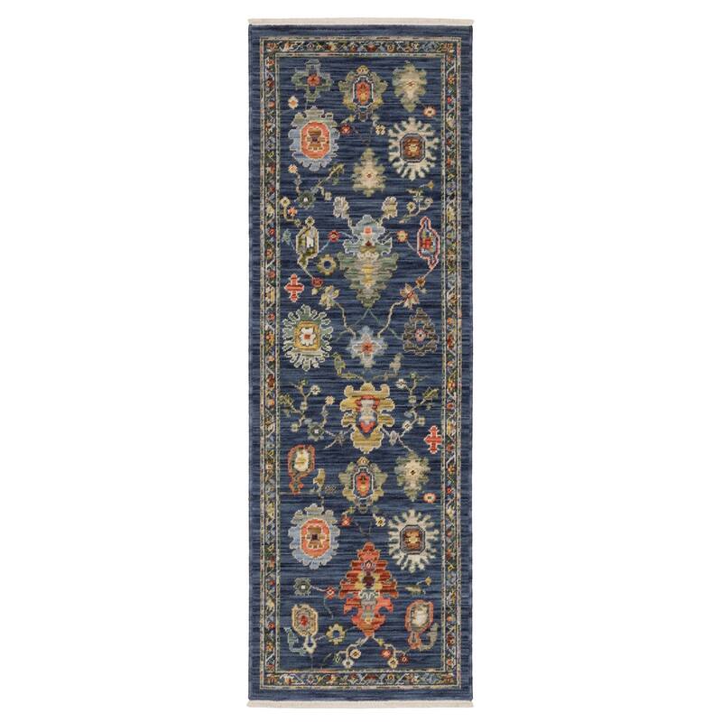 HomeRootsOriental Traditional Rectangle Area Rug
