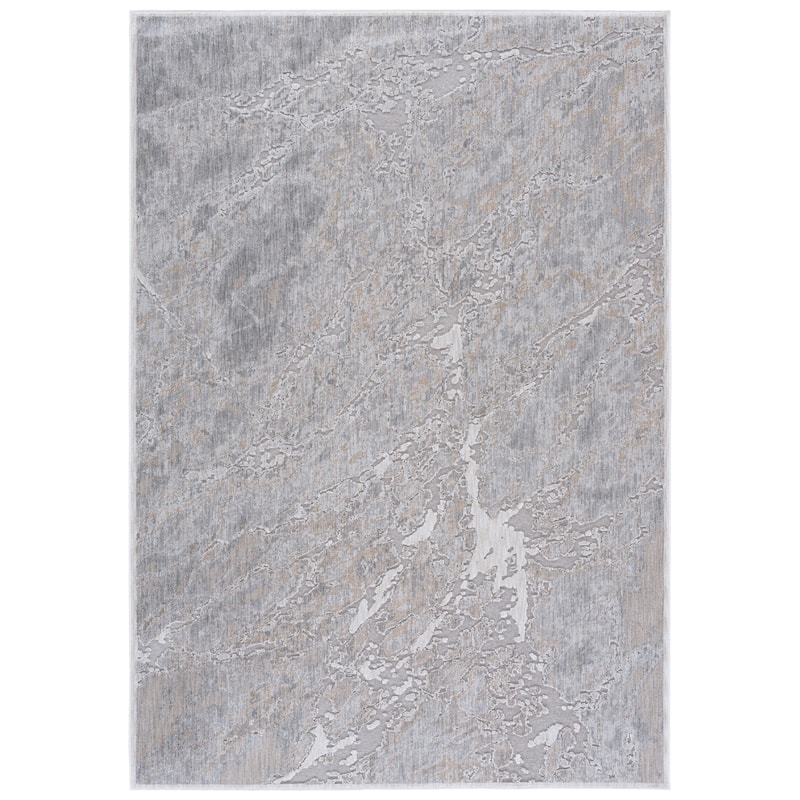 SAFAVIEH Marvel Joong Modern Rug - 5'3" x 7'6" - Grey/Ivory - 5'3" x 7'6"