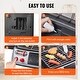 preview thumbnail 4 of 5, Kids BBQ Grill Toy Set with Pretend Smoke Sound Light, Interactive Toddler BBQ Camping Cooking Barbecue Playset