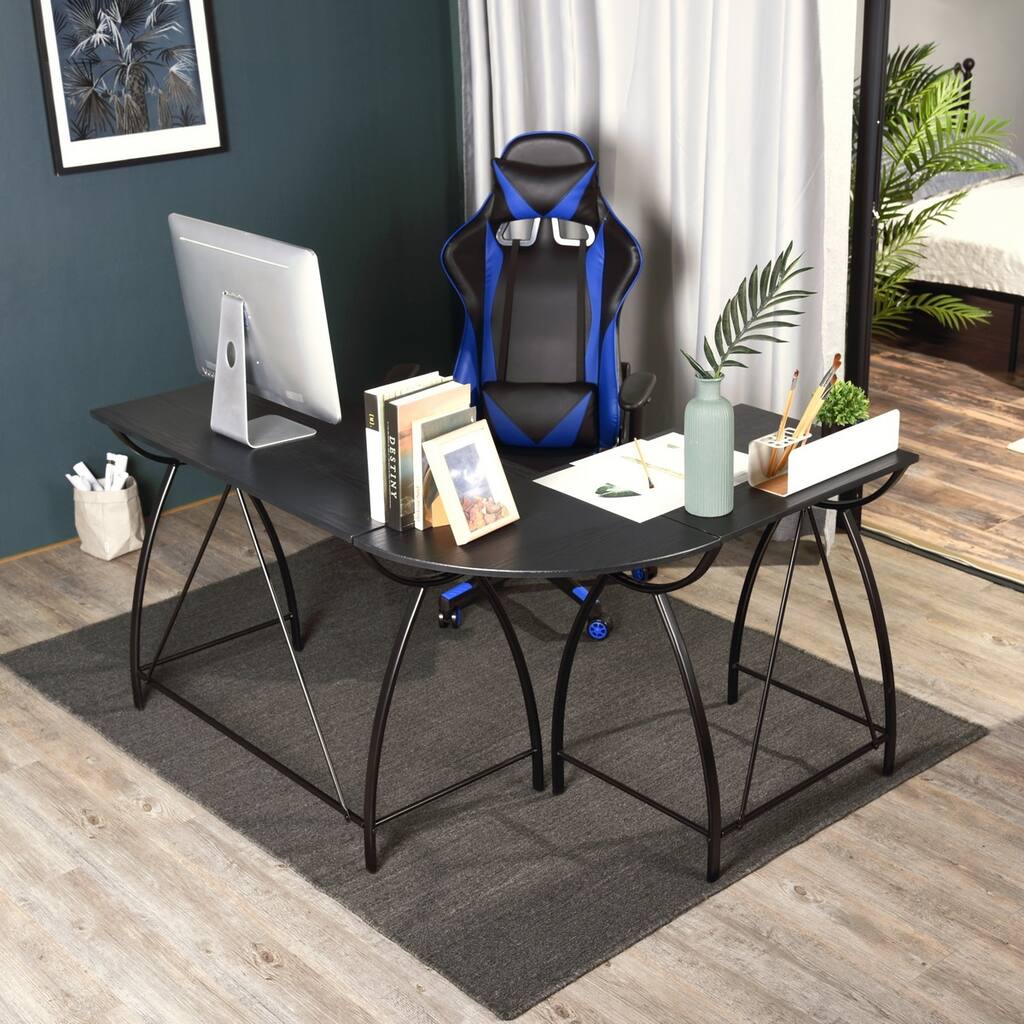 L-Shaped Desk Modern Compute Corner Desk