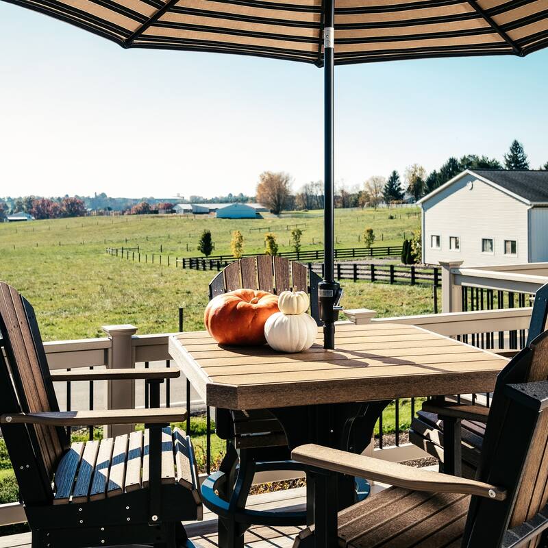 Poly Lumber Square Table